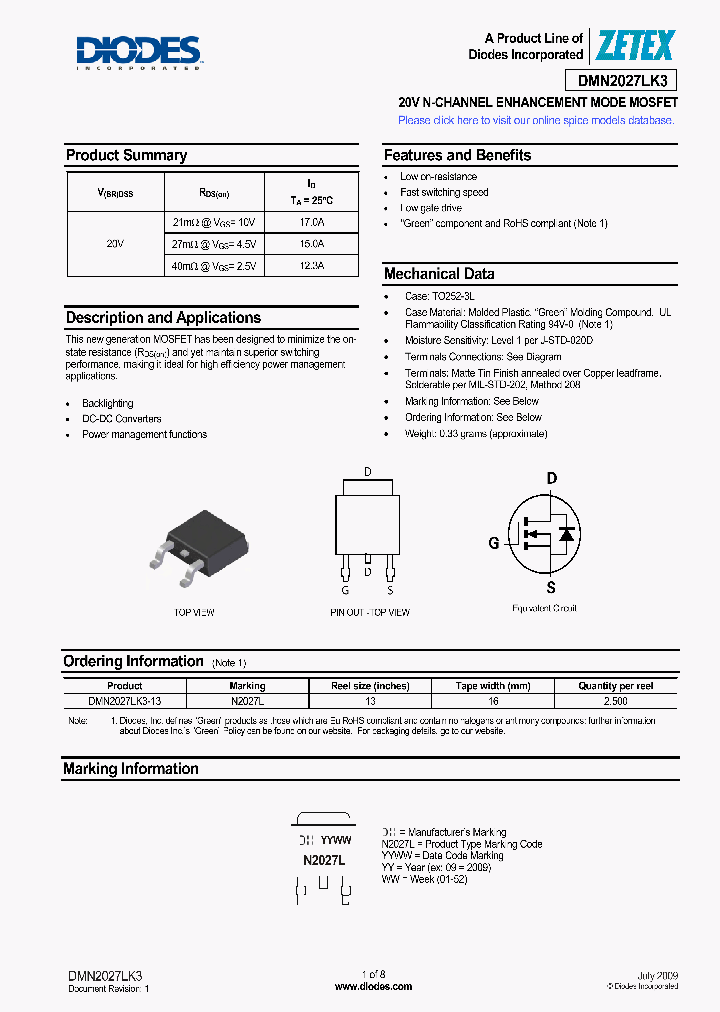 DMN2027LK3_4641197.PDF Datasheet