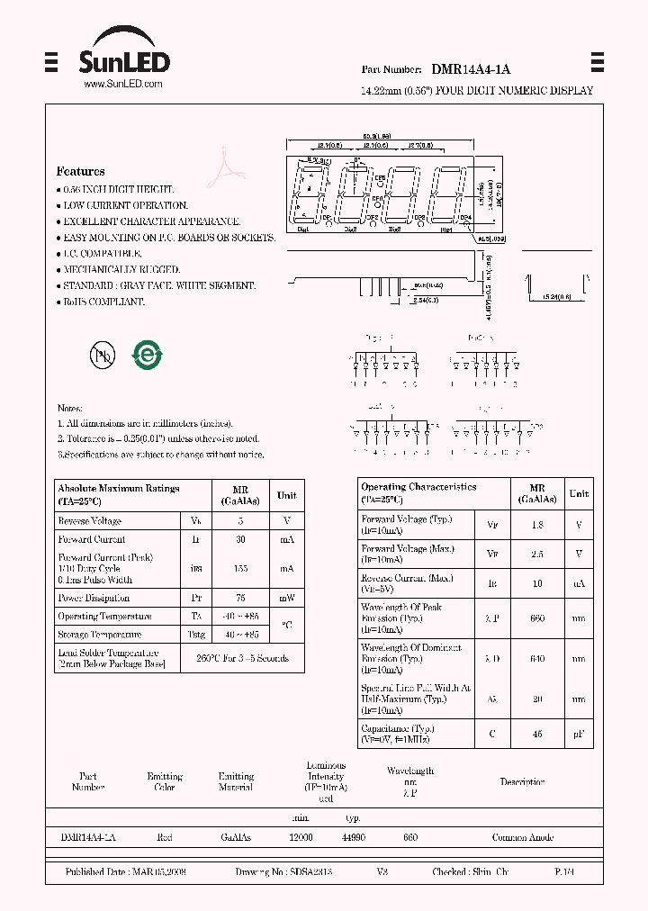 DMR14A4-1A_4267195.PDF Datasheet