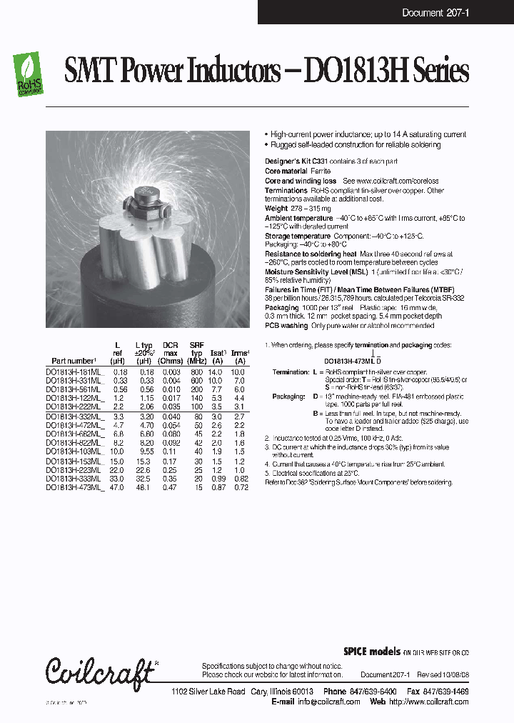 DO1813H-682ML_4574755.PDF Datasheet
