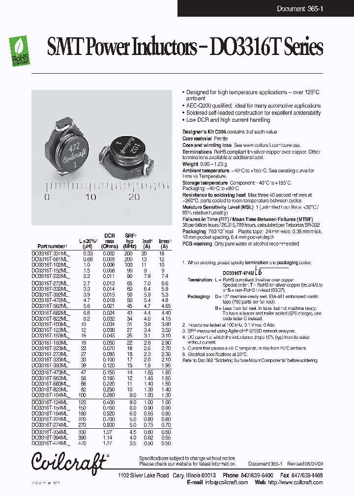 DO3316T-152ML_4593470.PDF Datasheet