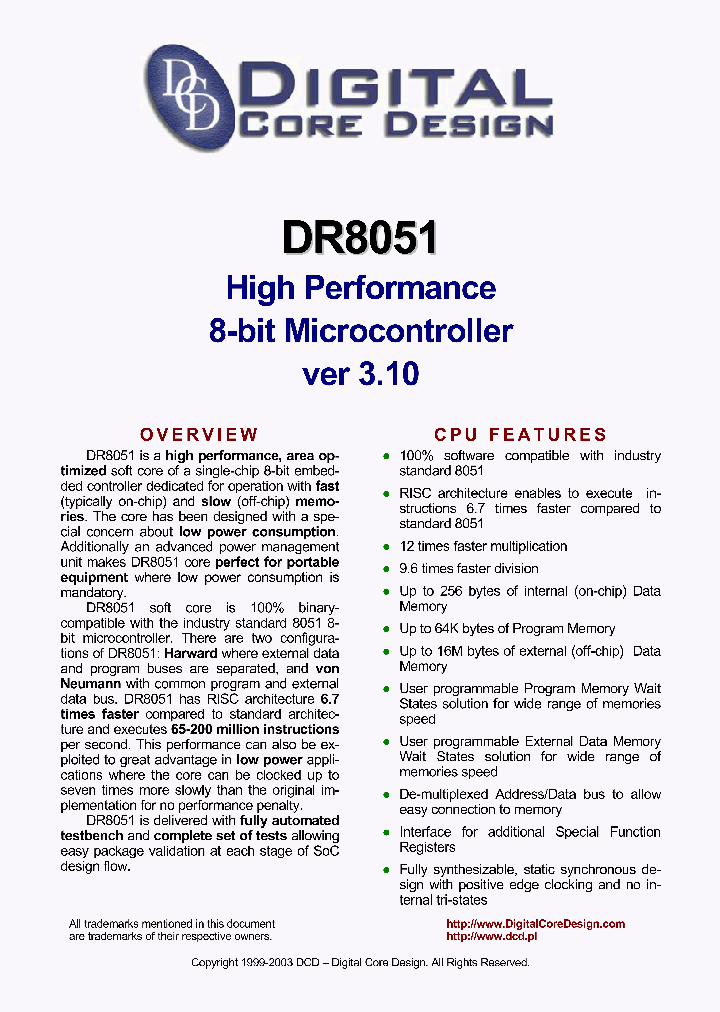 DR8051_4713139.PDF Datasheet