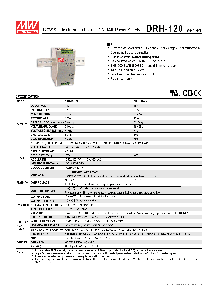 DRH-120_4291350.PDF Datasheet