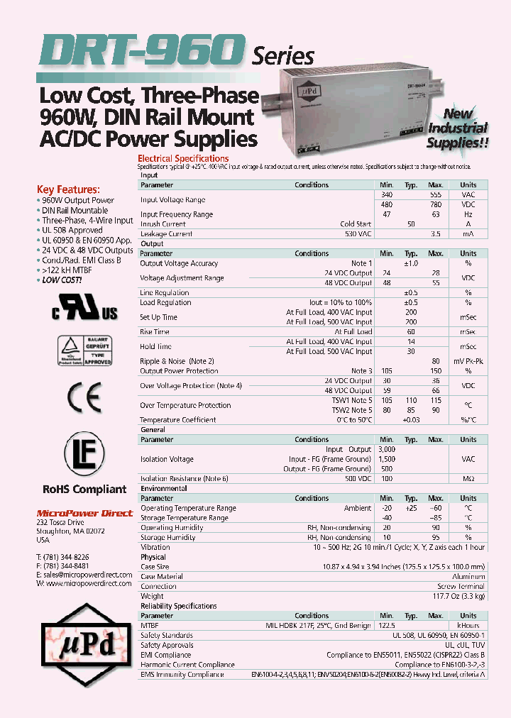 DRT-960_4420953.PDF Datasheet