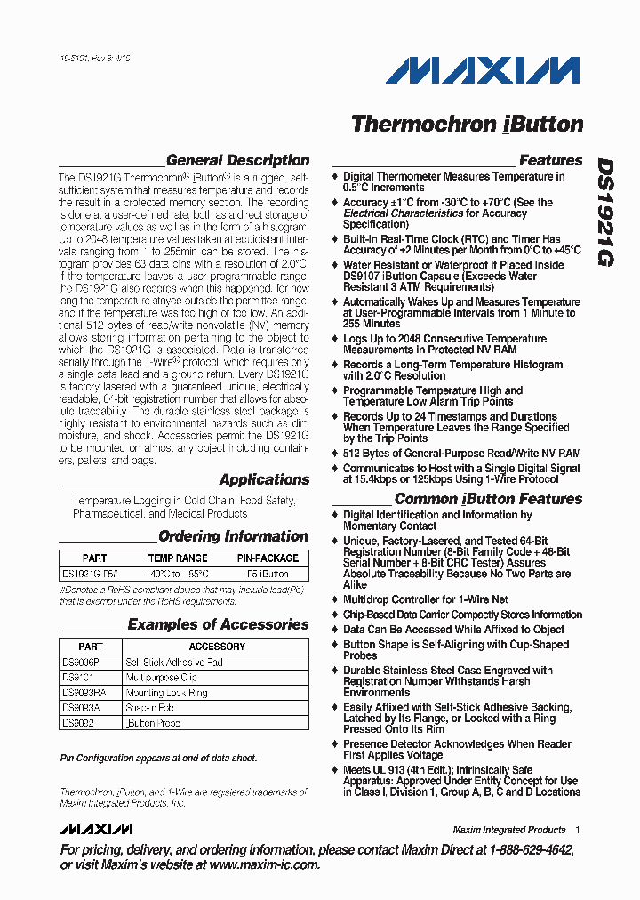 DS1921G_4557855.PDF Datasheet