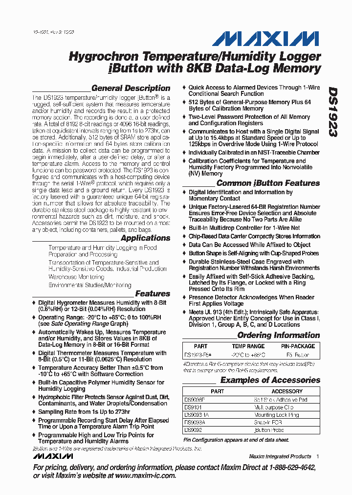 DS1923-F5_4847208.PDF Datasheet