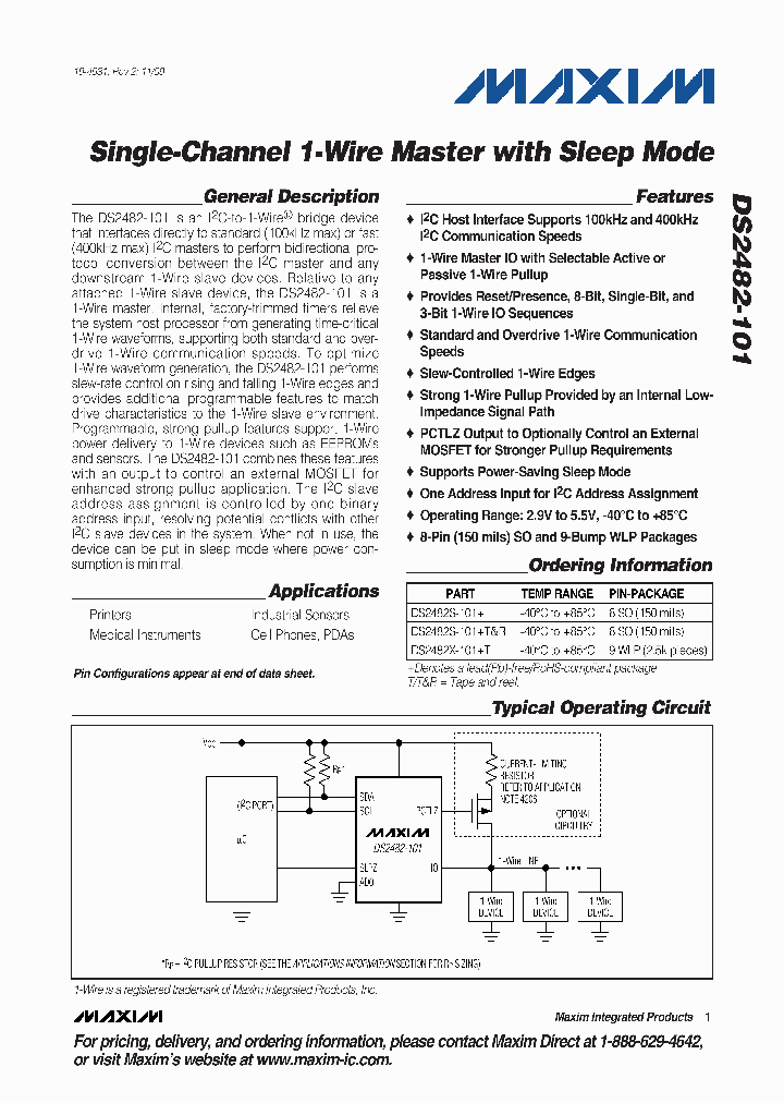DS2482S-101_4730988.PDF Datasheet