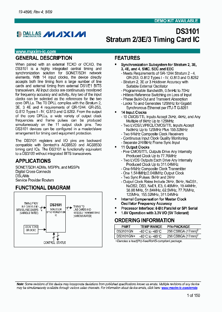 DS3101GN_4582900.PDF Datasheet