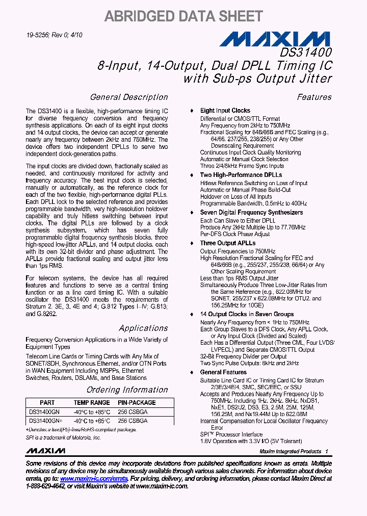 DS31400_4655107.PDF Datasheet