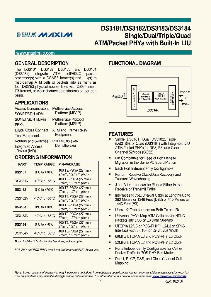 DS3181_4412927.PDF Datasheet