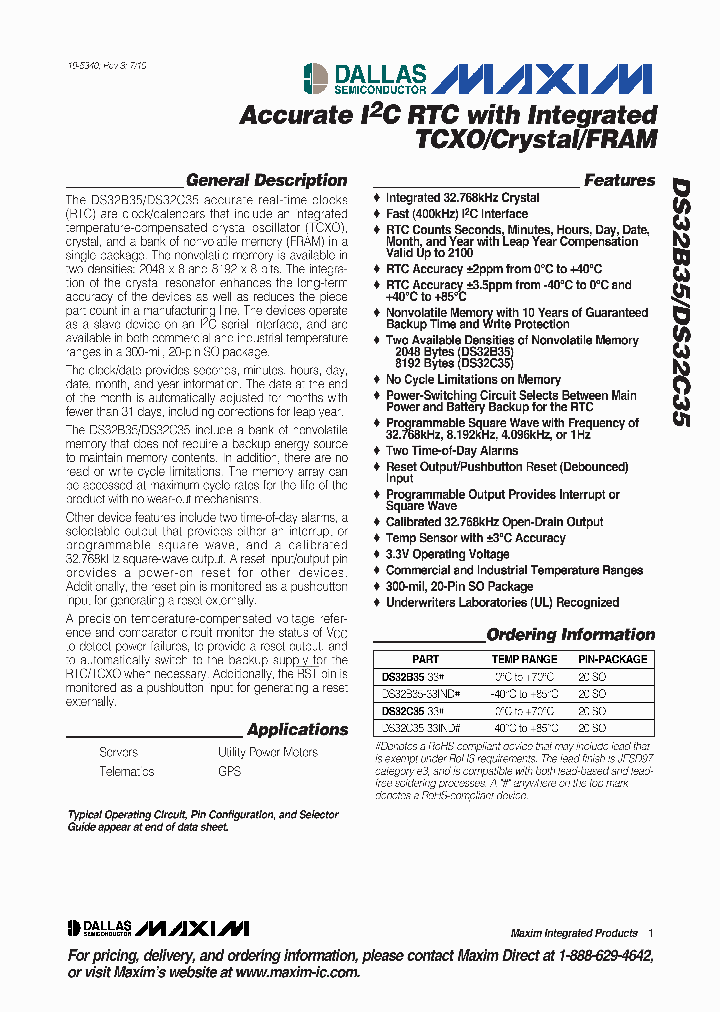DS32B3510_4904317.PDF Datasheet