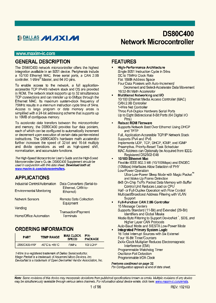 DS80C40003_4287776.PDF Datasheet