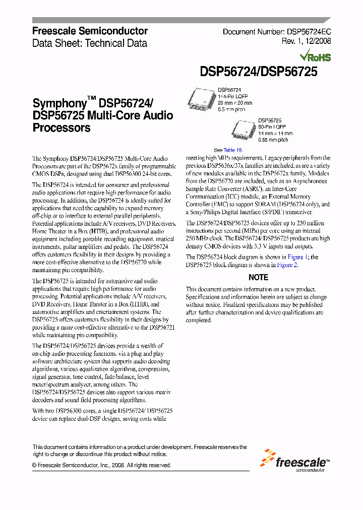 DSP56724_4321111.PDF Datasheet