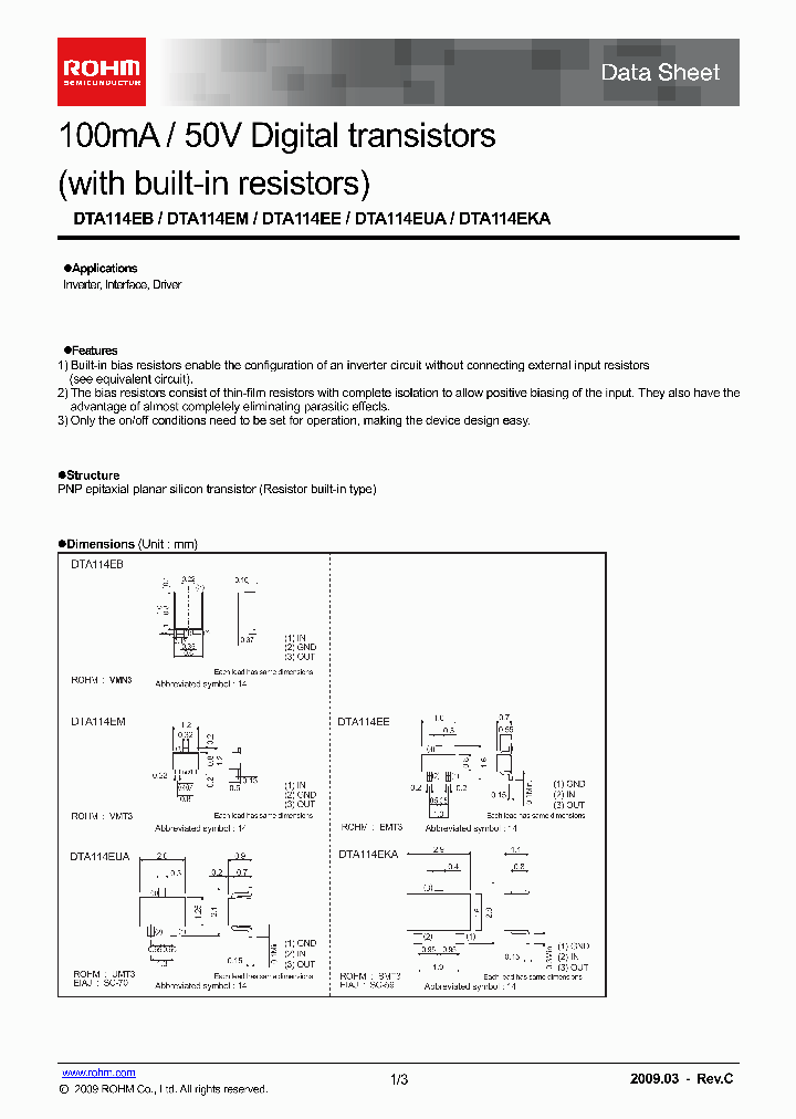 DTA114EB_4539129.PDF Datasheet