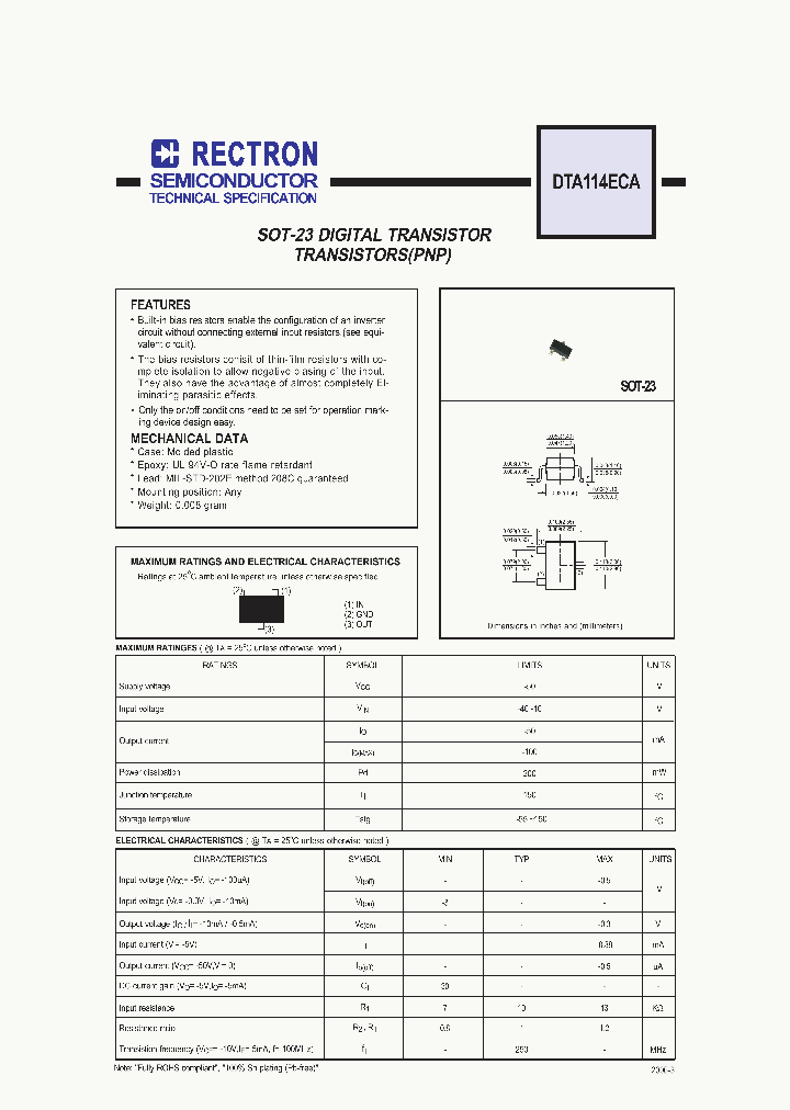 DTA114ECA_4539130.PDF Datasheet