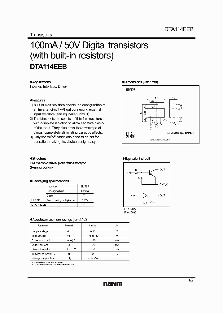 DTA114EEB_4459350.PDF Datasheet