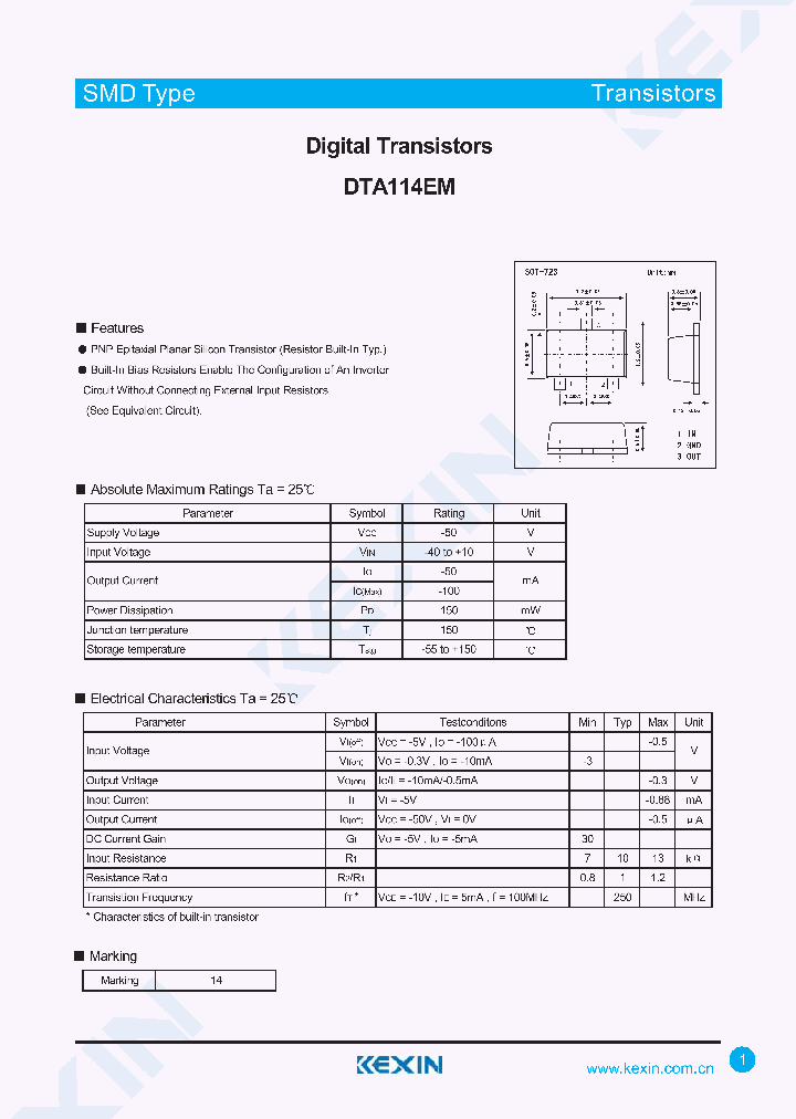 DTA114EM_4735580.PDF Datasheet