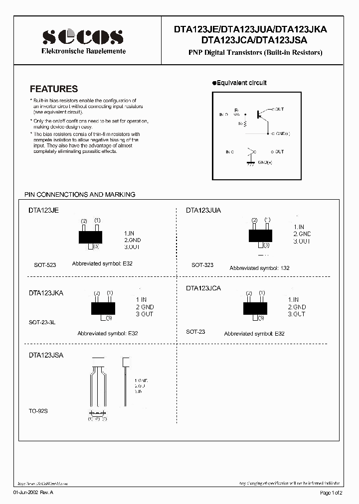 DTA123JUA_4664674.PDF Datasheet