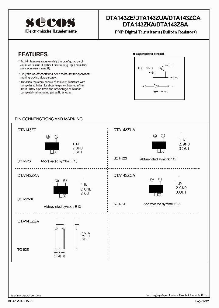 DTA143ZCA_4545253.PDF Datasheet