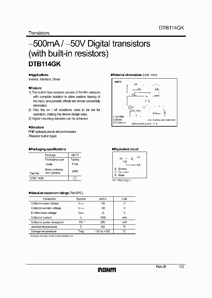DTB114GK1_4897127.PDF Datasheet