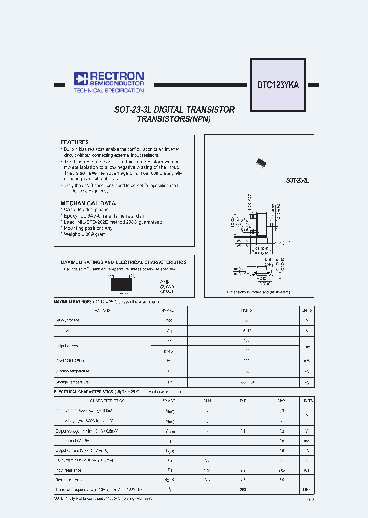 DTC123YKA_4664619.PDF Datasheet
