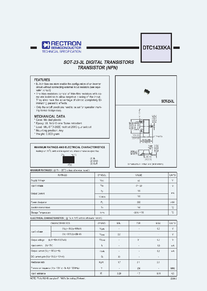 DTC143XKA_4547831.PDF Datasheet