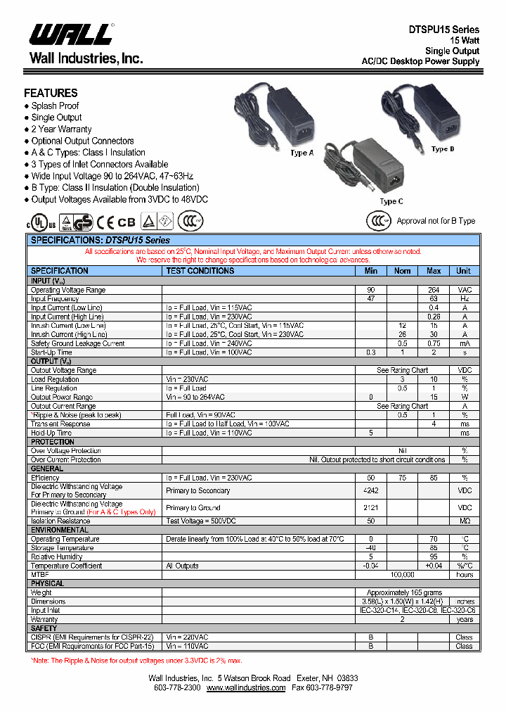 DTSPU15C-101_4503173.PDF Datasheet