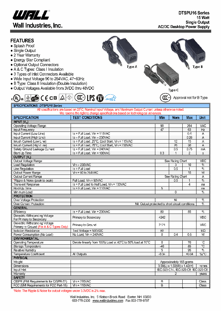 DTSPU16B-101_4503164.PDF Datasheet