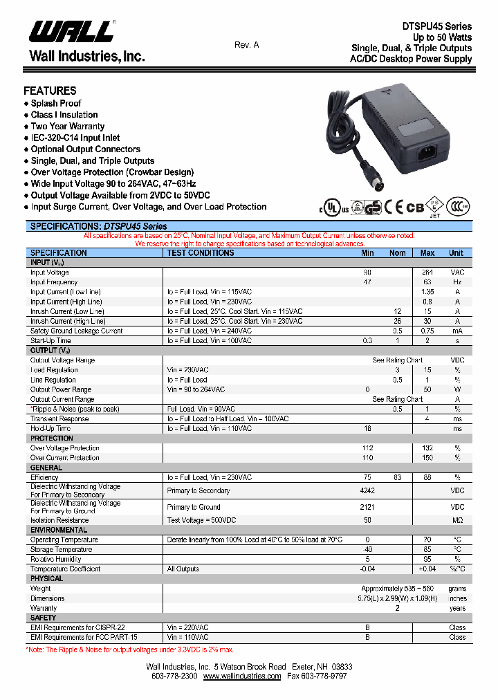 DTSPU45-300_4503138.PDF Datasheet