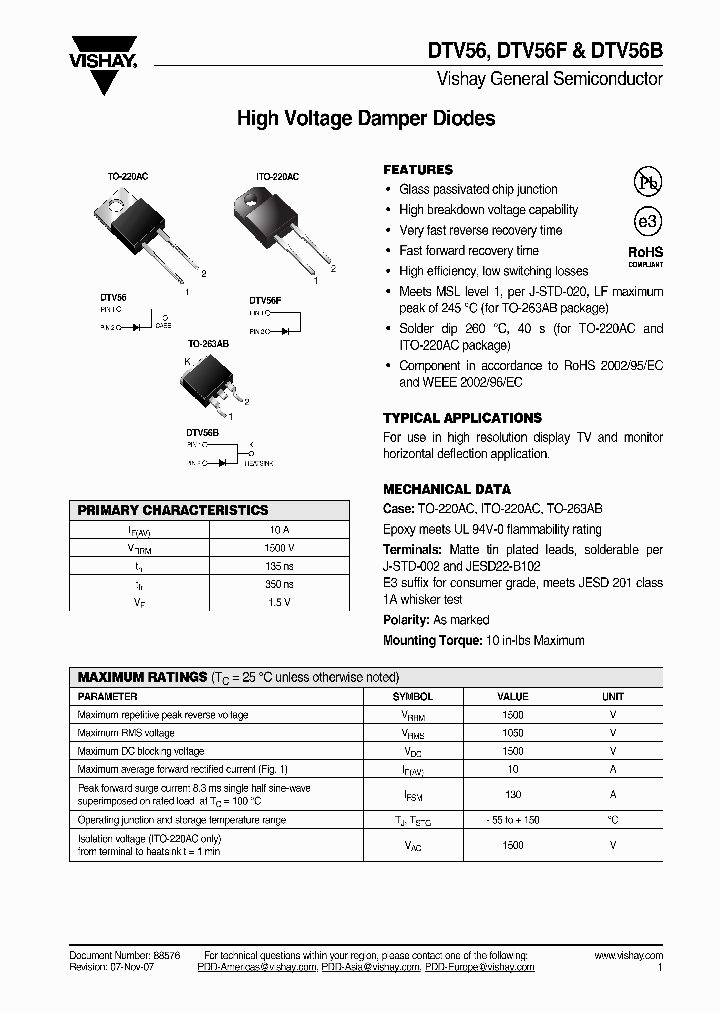 DTV56-E345_4383555.PDF Datasheet