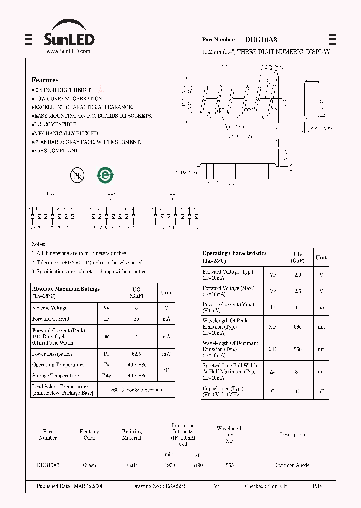 DUG10A3_4789146.PDF Datasheet