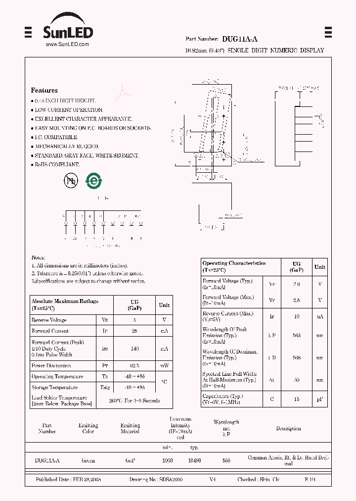 DUG11A-A_4456602.PDF Datasheet