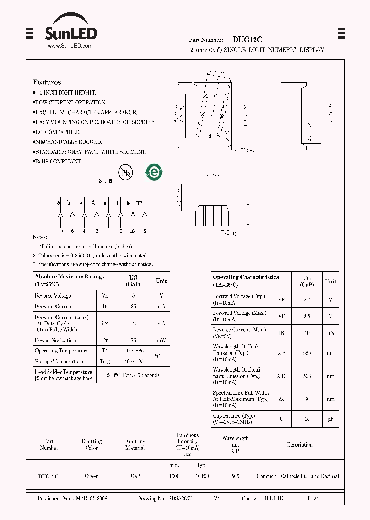 DUG12C_4404010.PDF Datasheet