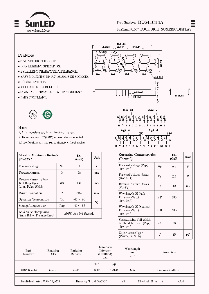 DUG14C4-1A_4789878.PDF Datasheet