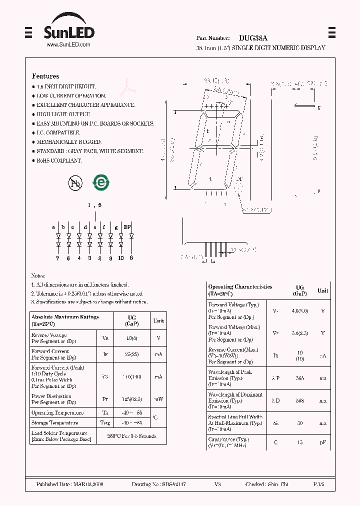 DUG38A_4226451.PDF Datasheet