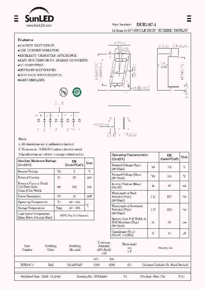 DUR14C-1_4719690.PDF Datasheet