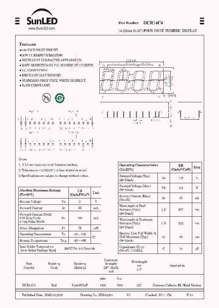 DUR14C4_4746898.PDF Datasheet