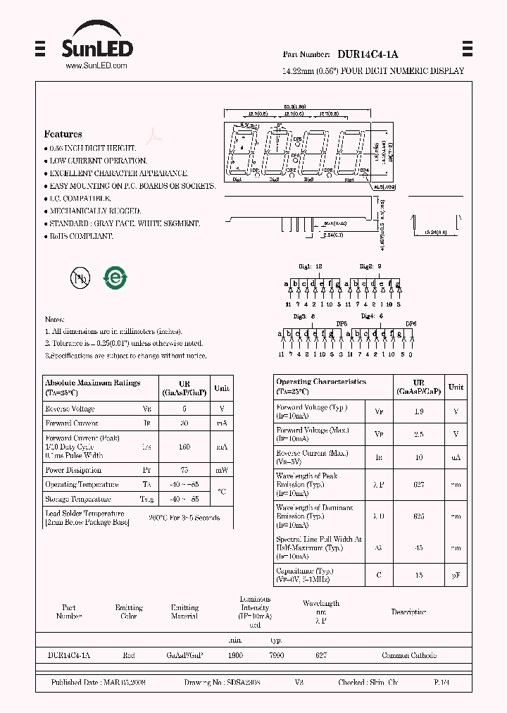 DUR14C4-1A_4746900.PDF Datasheet