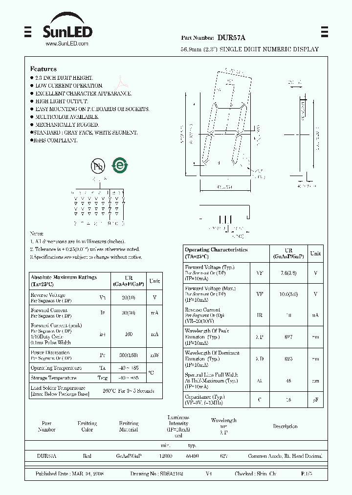 DUR57A_4352341.PDF Datasheet