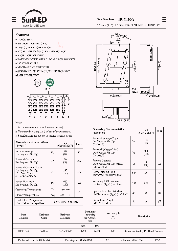 DUY100A_4313936.PDF Datasheet