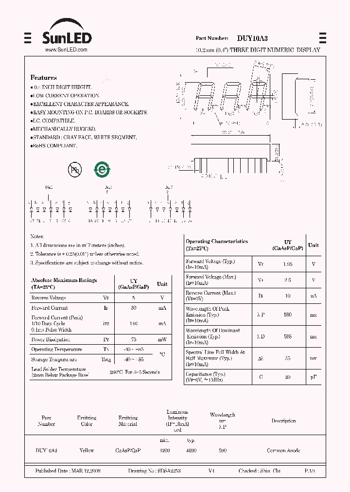DUY10A3_4789827.PDF Datasheet
