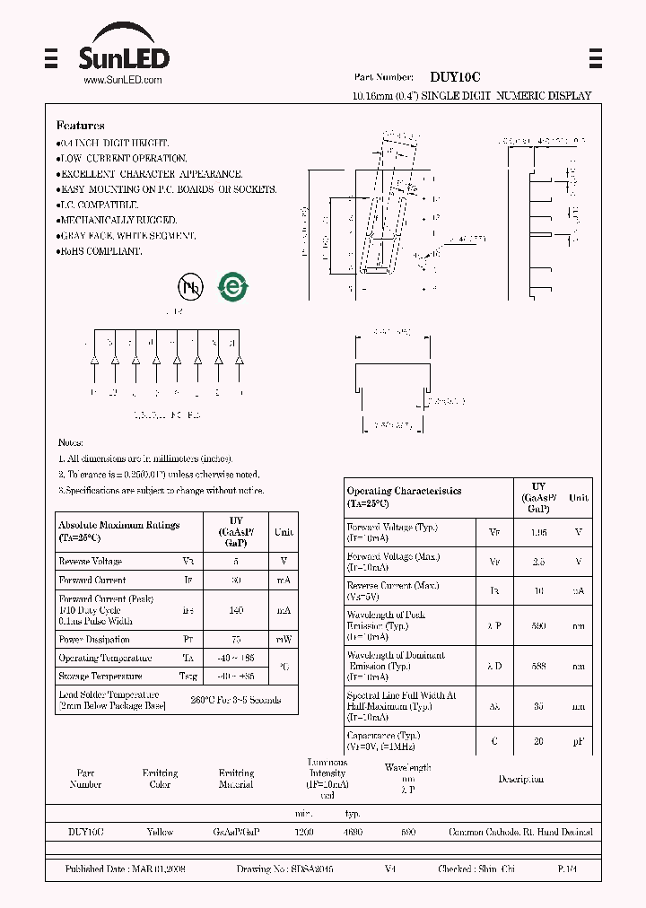 DUY10C_4789829.PDF Datasheet