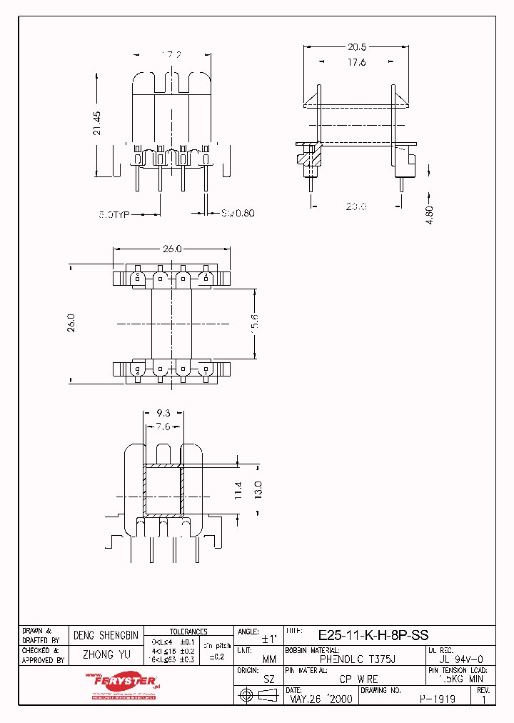 E25-11-K-H-8P-SS_4822430.PDF Datasheet