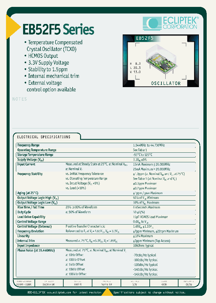 EB52F5G15DN-12800M_4199167.PDF Datasheet