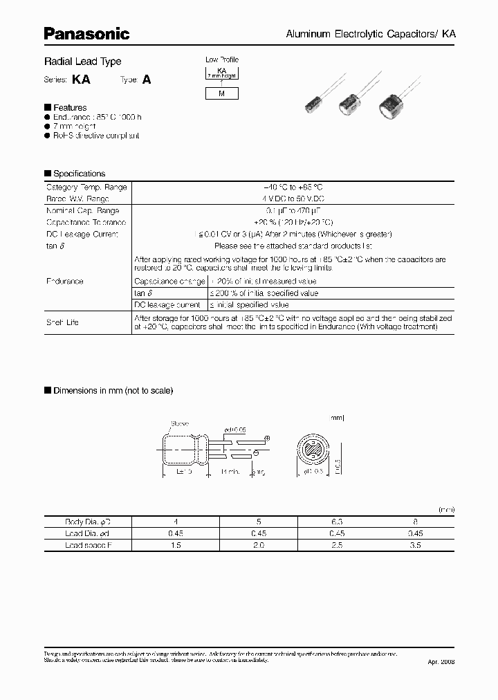 ECEA0GKA101_4793394.PDF Datasheet