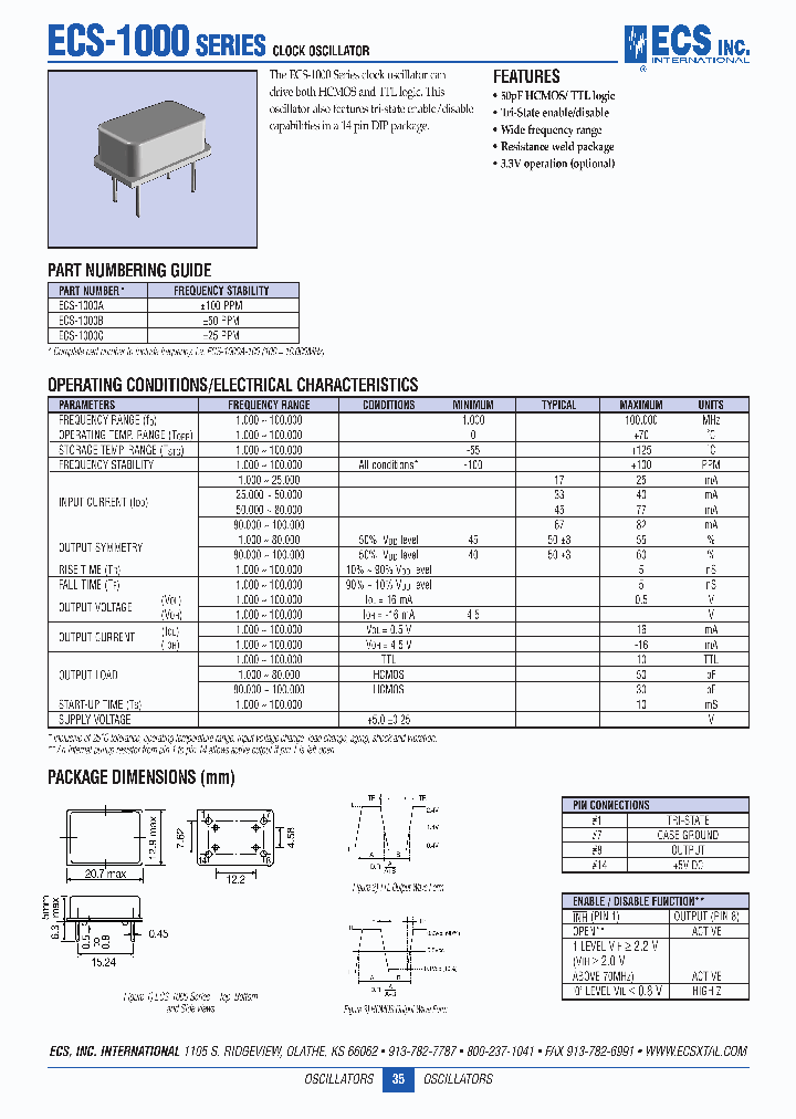 ECS-1000_4763376.PDF Datasheet