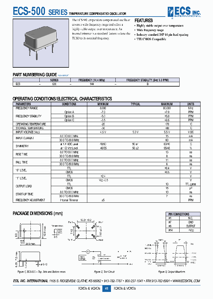 ECS-500-144-B_4421221.PDF Datasheet