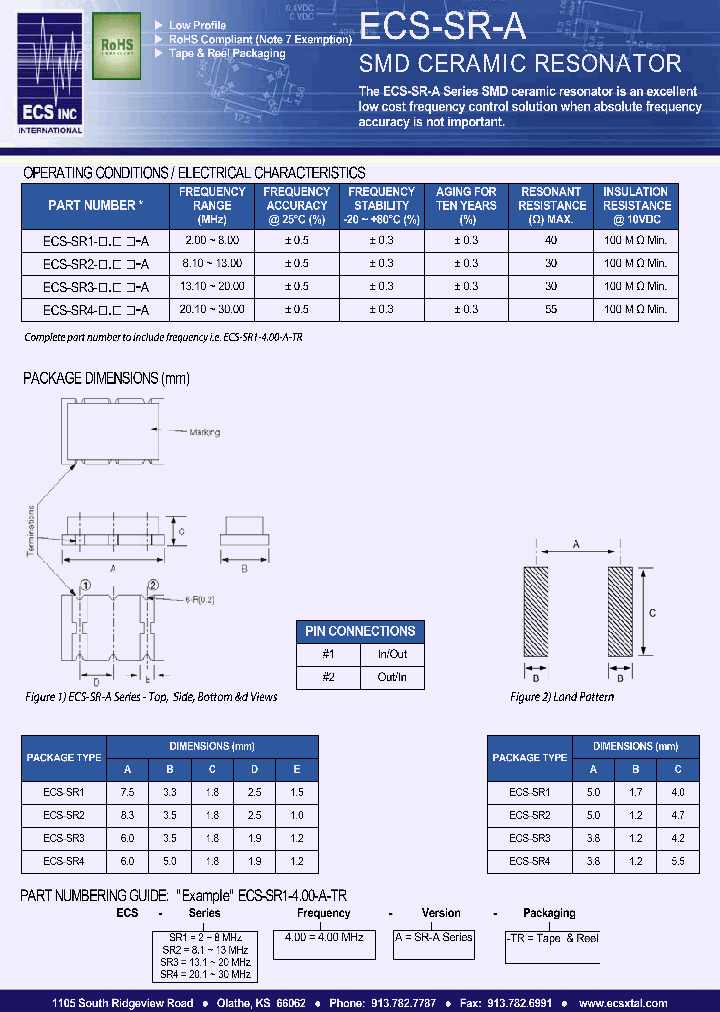 ECS-SR1-400-A-TR_4373644.PDF Datasheet