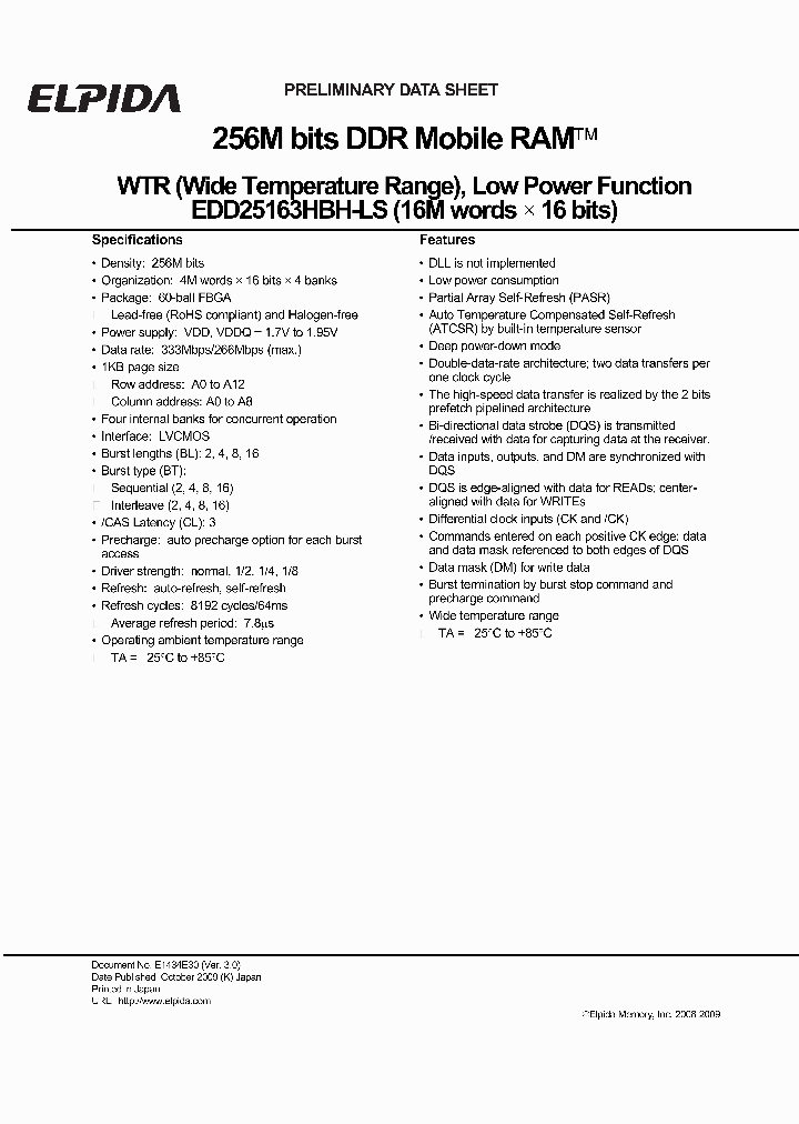 EDD25163HBH-6ELS-F_4615449.PDF Datasheet