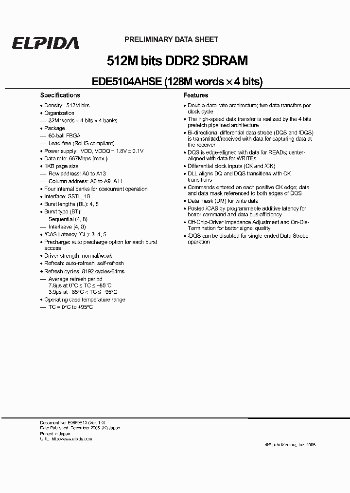 EDE5104AHSE-6E-E_4503029.PDF Datasheet