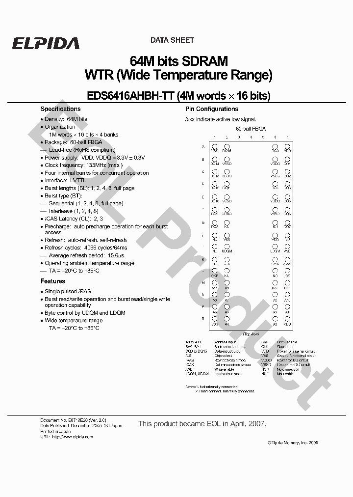 EDS6416AHBH-75TT-E_4615450.PDF Datasheet